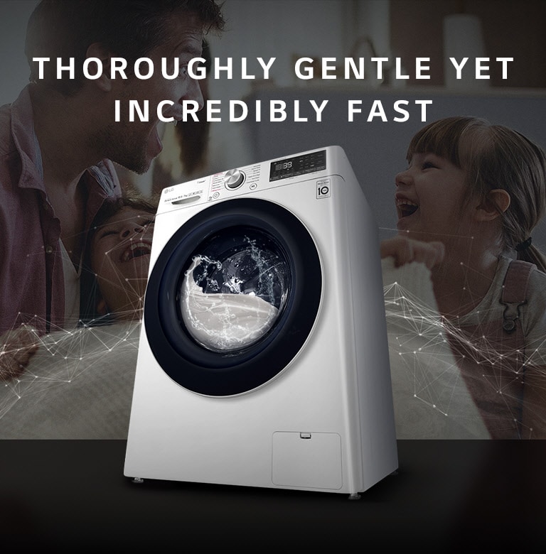 LG Lave-linge, 10,5 kg, AI DD®, Steam