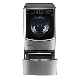 21kg+ 12kg Wash Two Load with LG TWINWash™ Washing Machine
