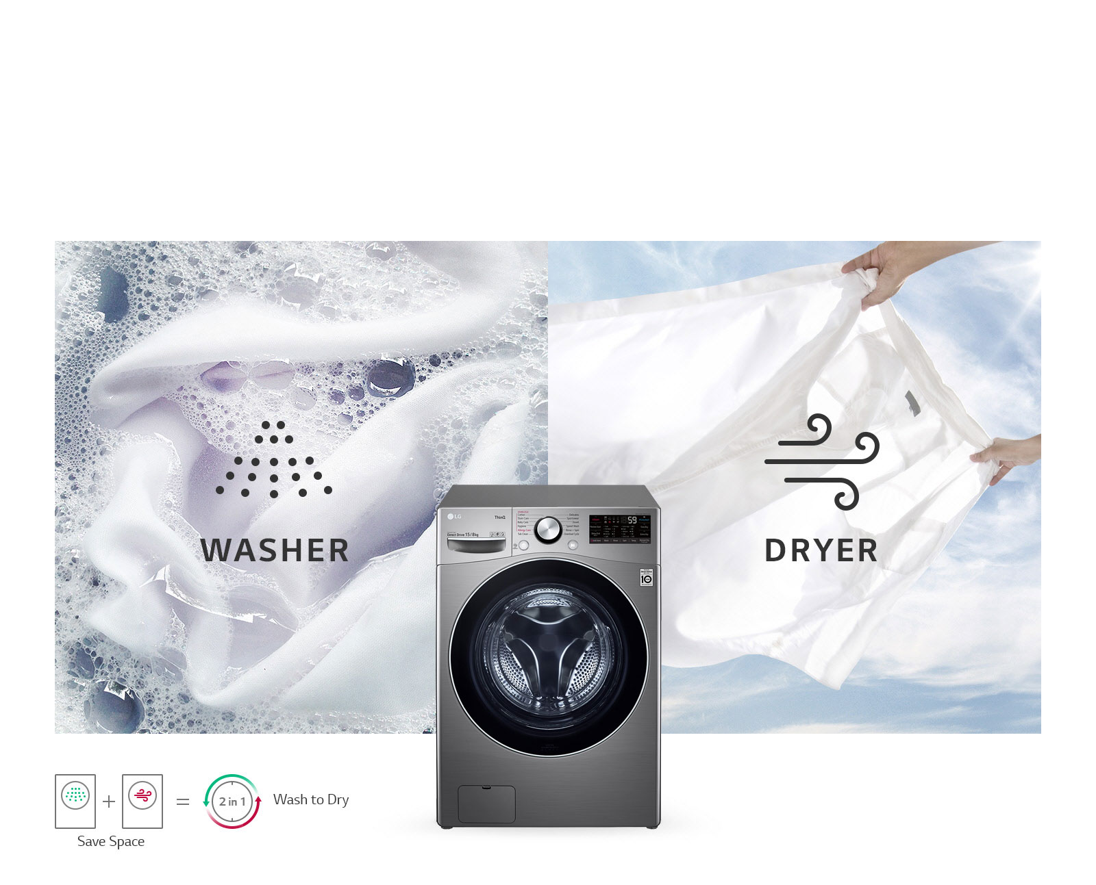 Washer and Dryer in One