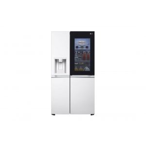 Réfrigérateur Combiné, 445L, Compresseur Linéaire Inverter, No Frost, Ecran tactile, Magic crisper, Eclairage LED, Inox pro - LG GCD7238SC