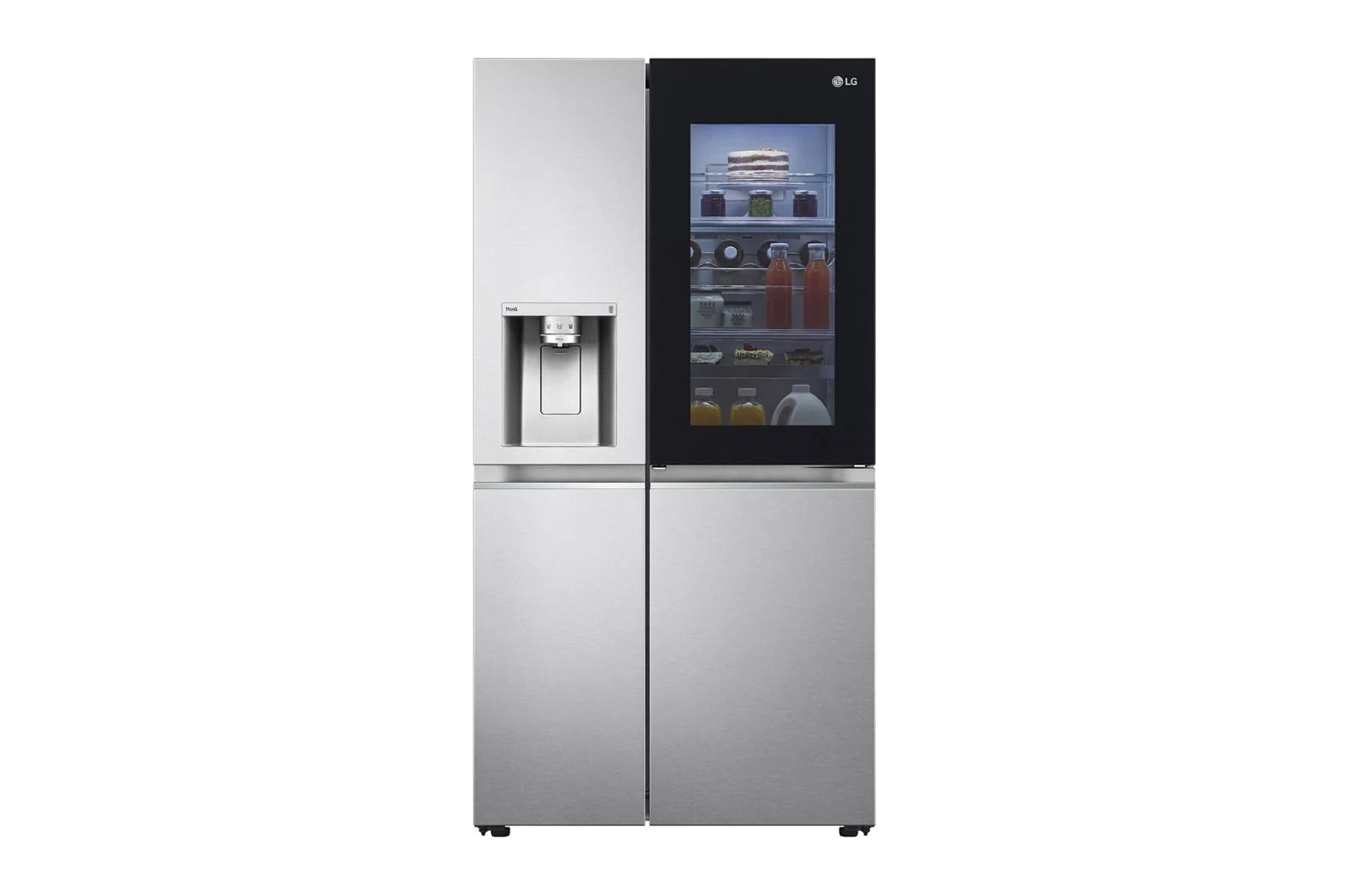 Side by Side 611L Refrigerator |GCX-287TNS | LG Iraq