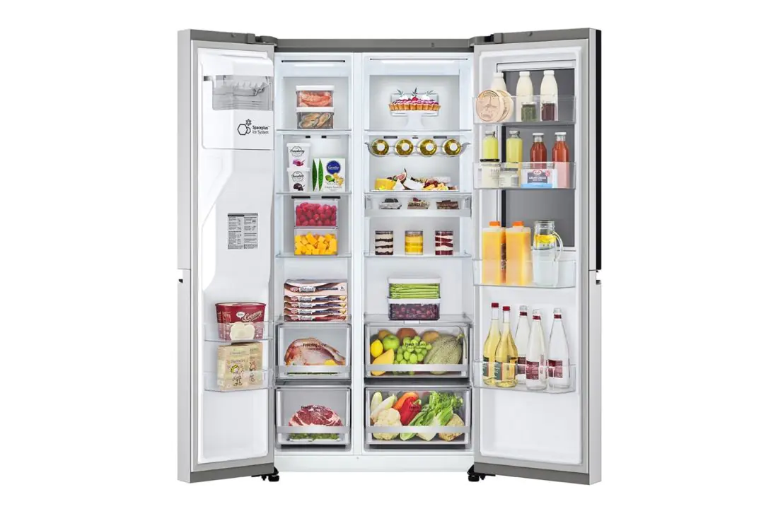 LG K50 二台セット Side by Side Refrigerators | GCX-287TVS | LG Iraq