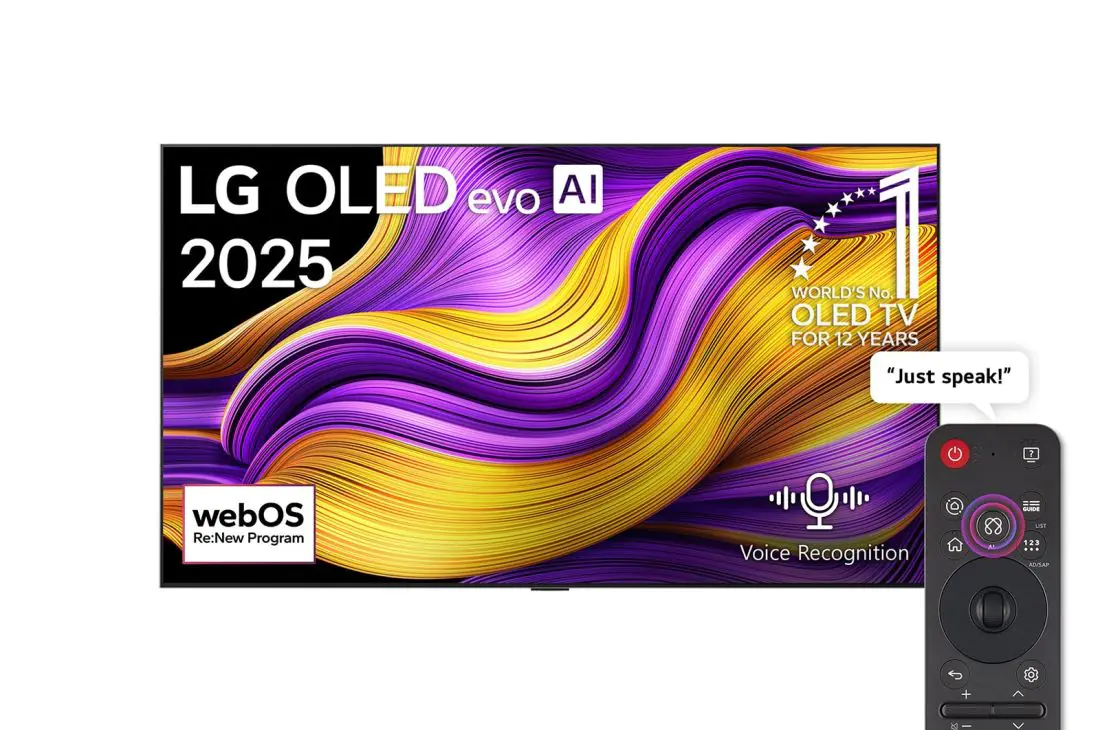 83 Inch LG OLED evo AI G5 4K 165Hz Smart TV, 2025 LG Iraq