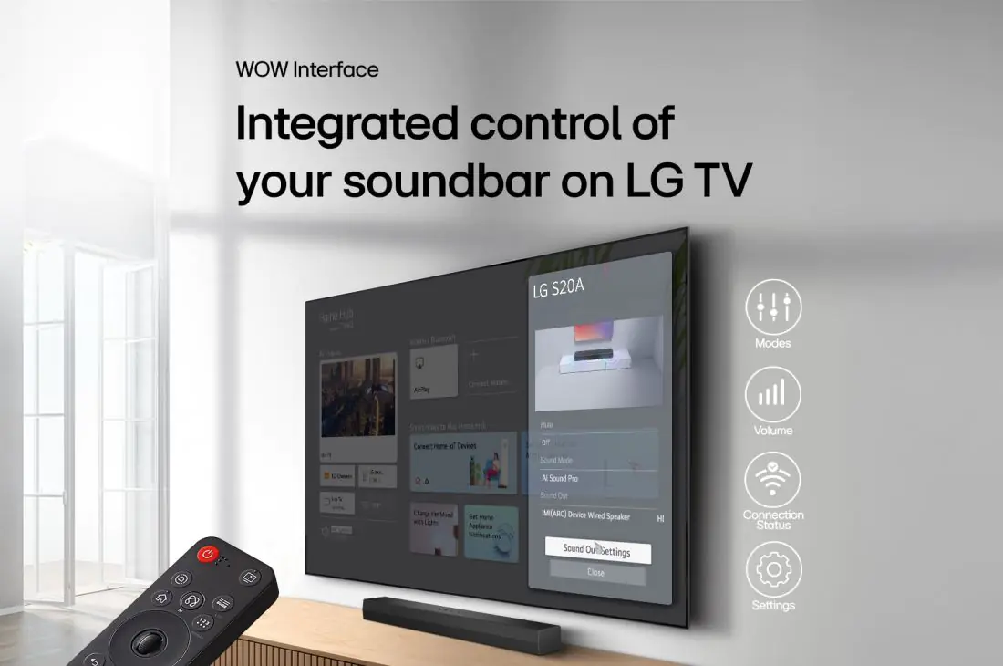 LG Soundbar S20A | LG iraq